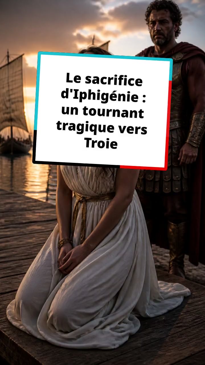 Le sacrifice d'Iphigénie : un tournant tragique vers Troie