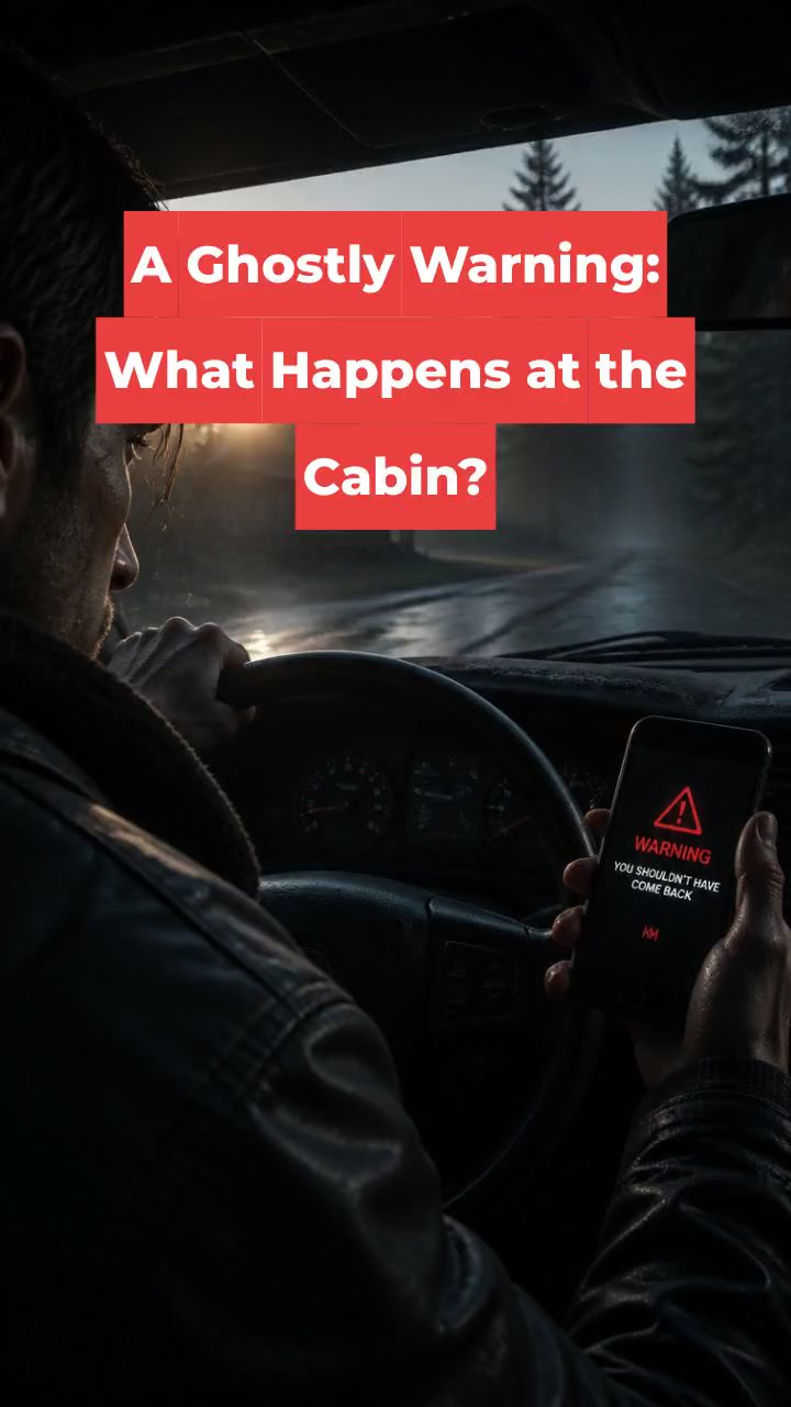A Ghostly Warning: What Happens at the Cabin?