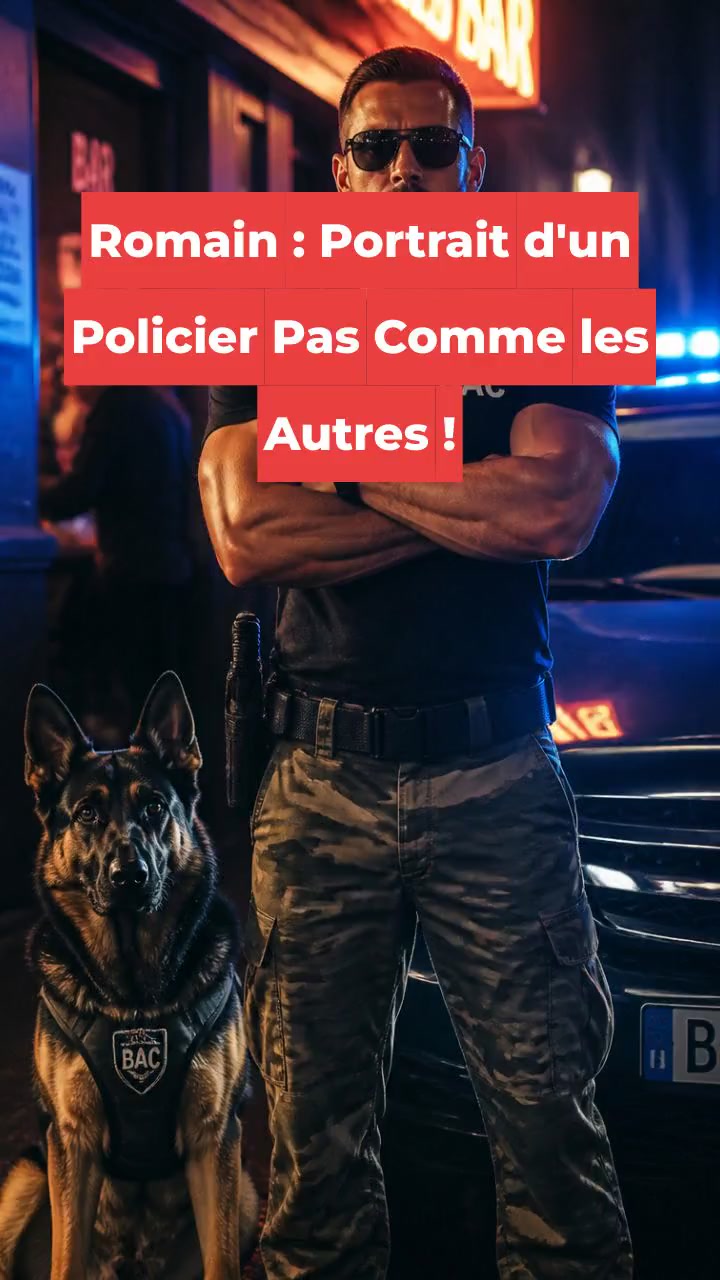 Romain : Portrait d'un Policier Pas Comme les Autres !