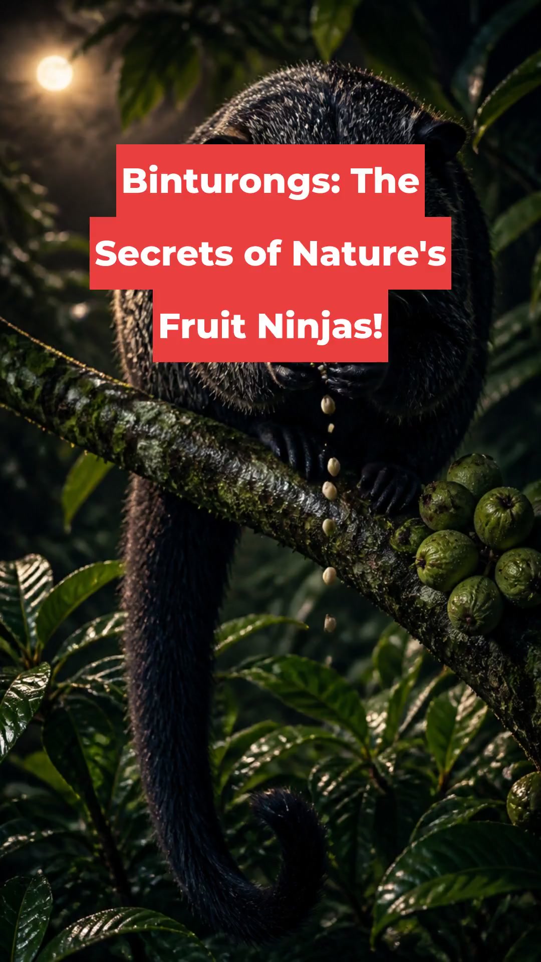 Binturongs: The Secrets of Nature's Fruit Ninjas!