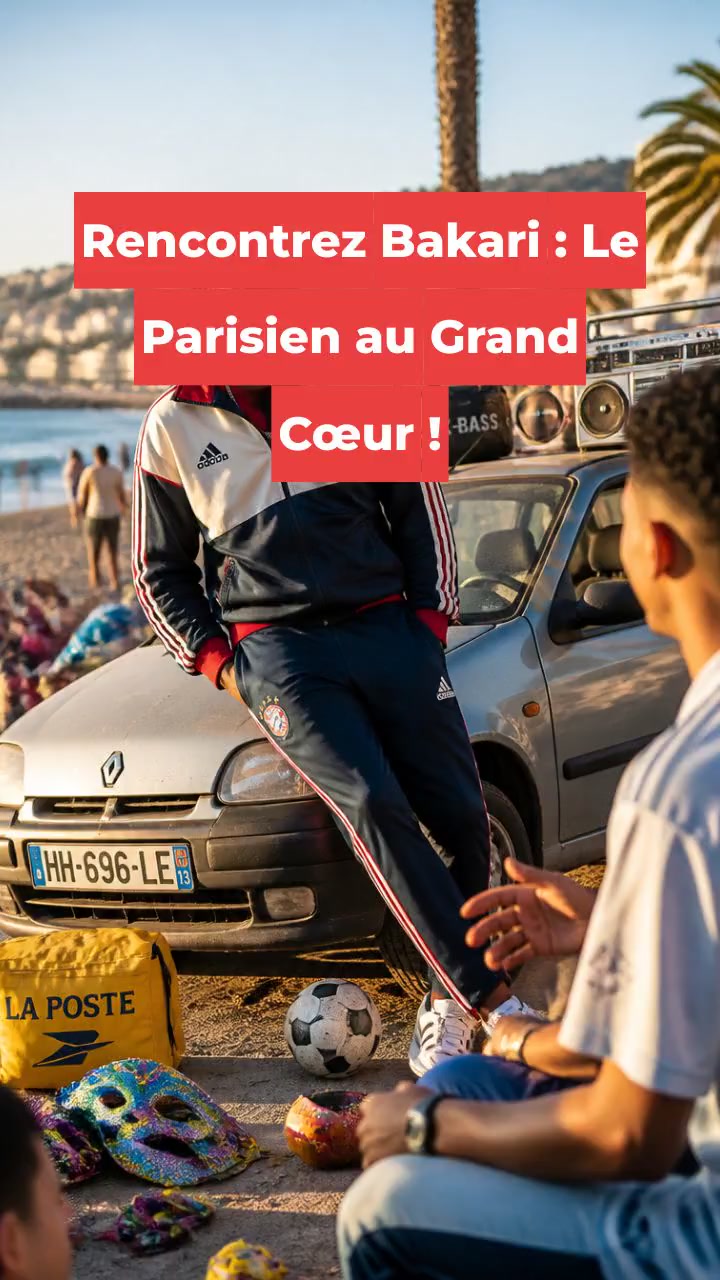 Rencontrez Bakari : Le Parisien au Grand Cœur !