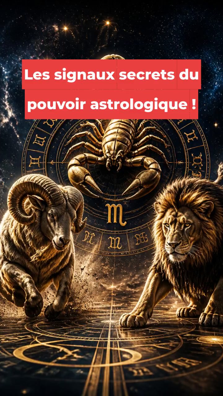 Les signaux secrets du pouvoir astrologique !
