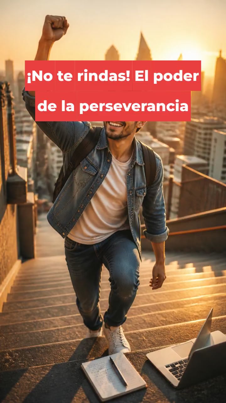 ¡No te rindas! El poder de la perseverancia