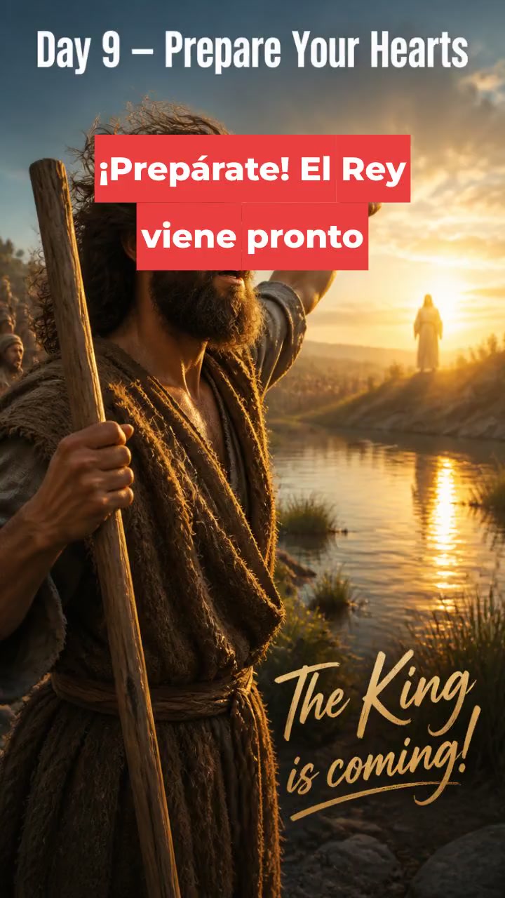 ¡Prepárate! El Rey viene pronto