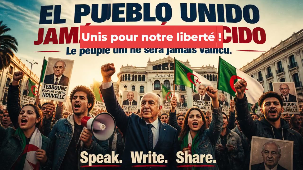 Unis pour notre liberté !