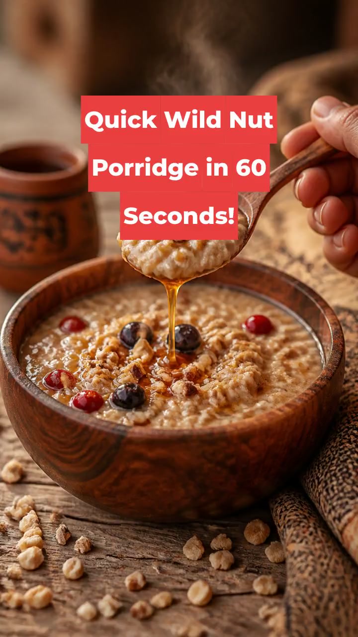 Quick Wild Nut Porridge in 60 Seconds!