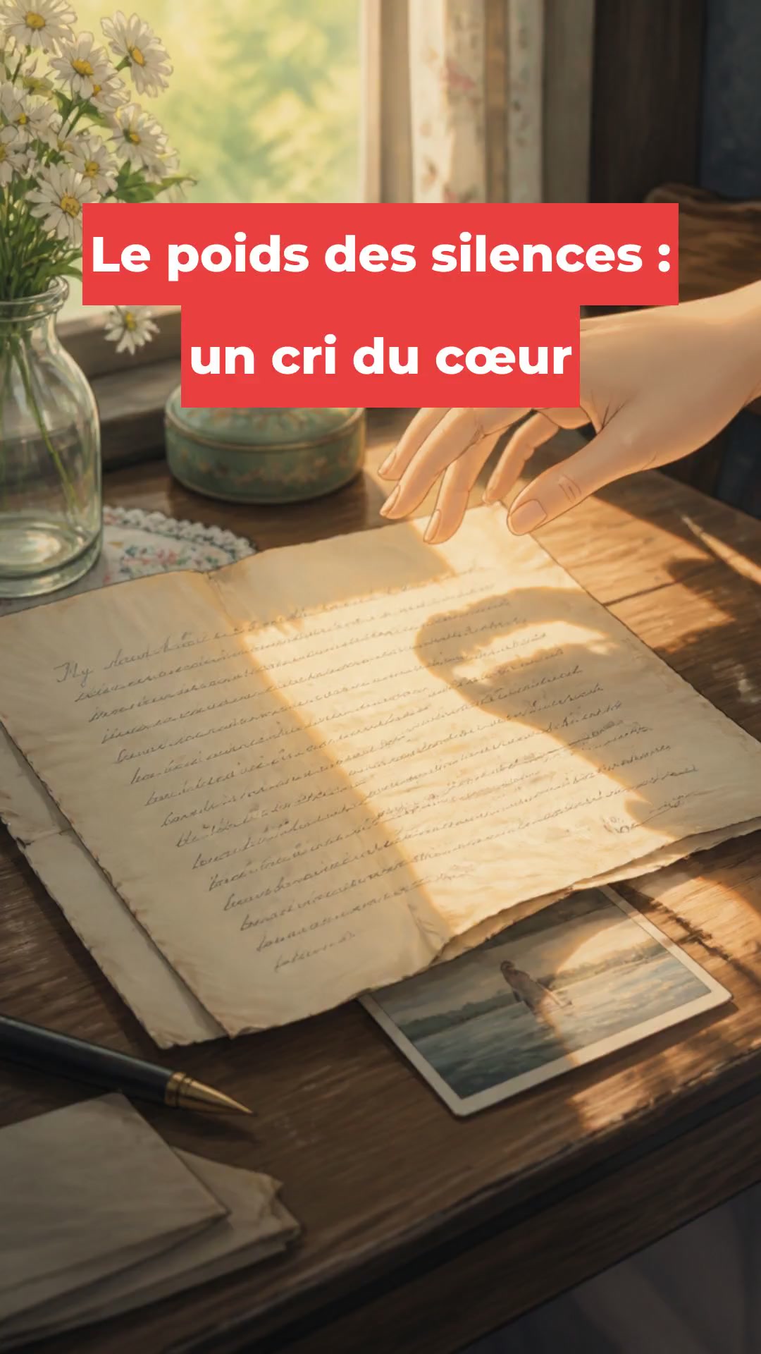 Le poids des silences : un cri du cœur
