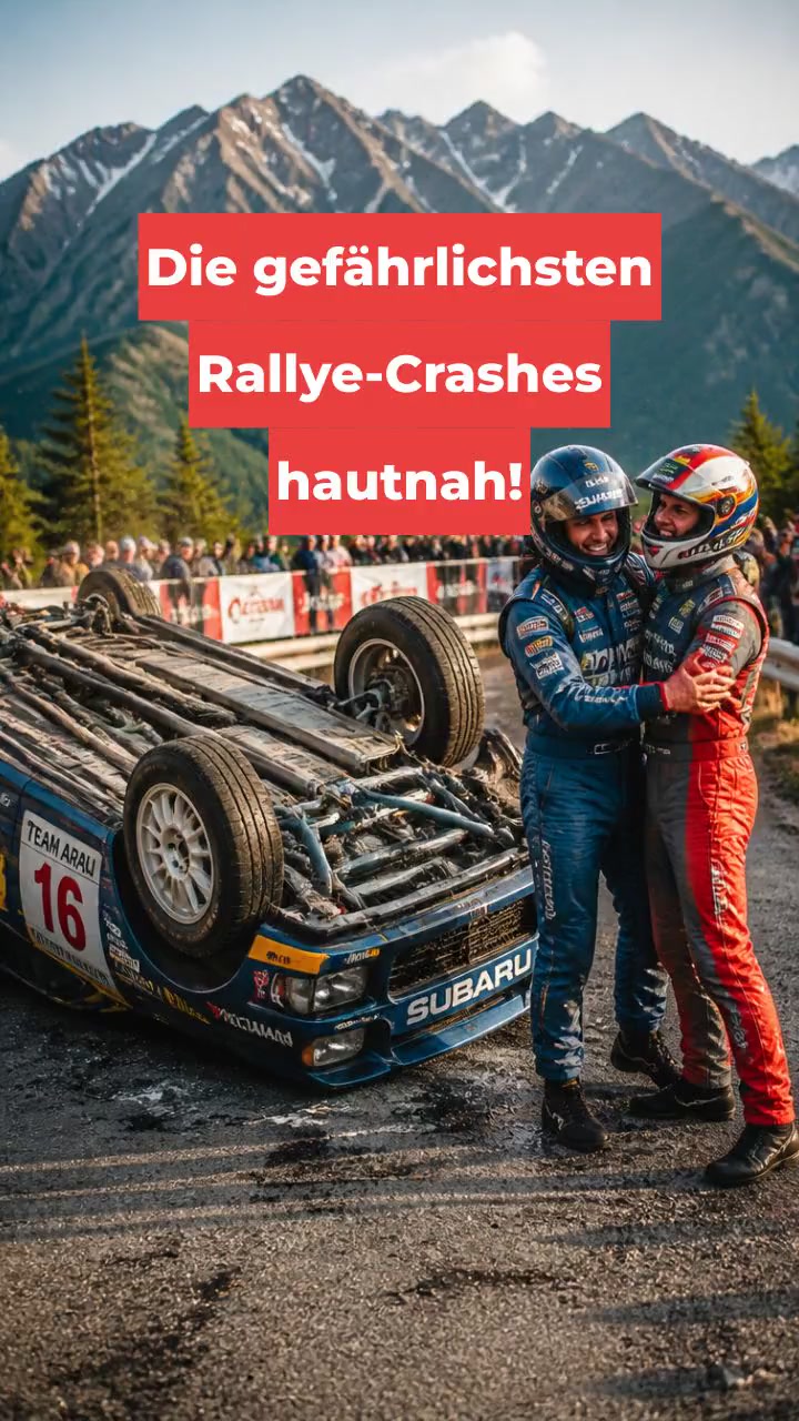 Die gefährlichsten Rallye-Crashes hautnah!