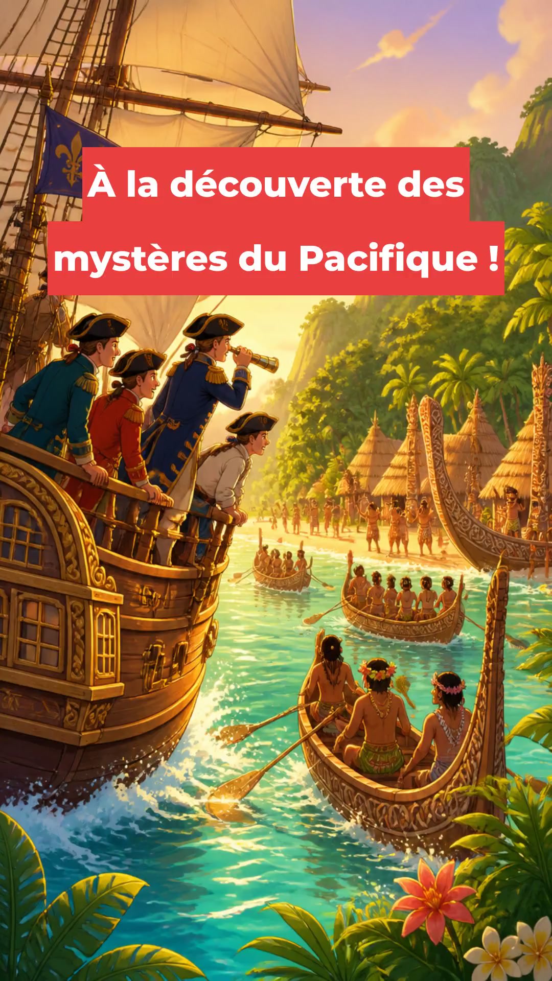 À la découverte des mystères du Pacifique !