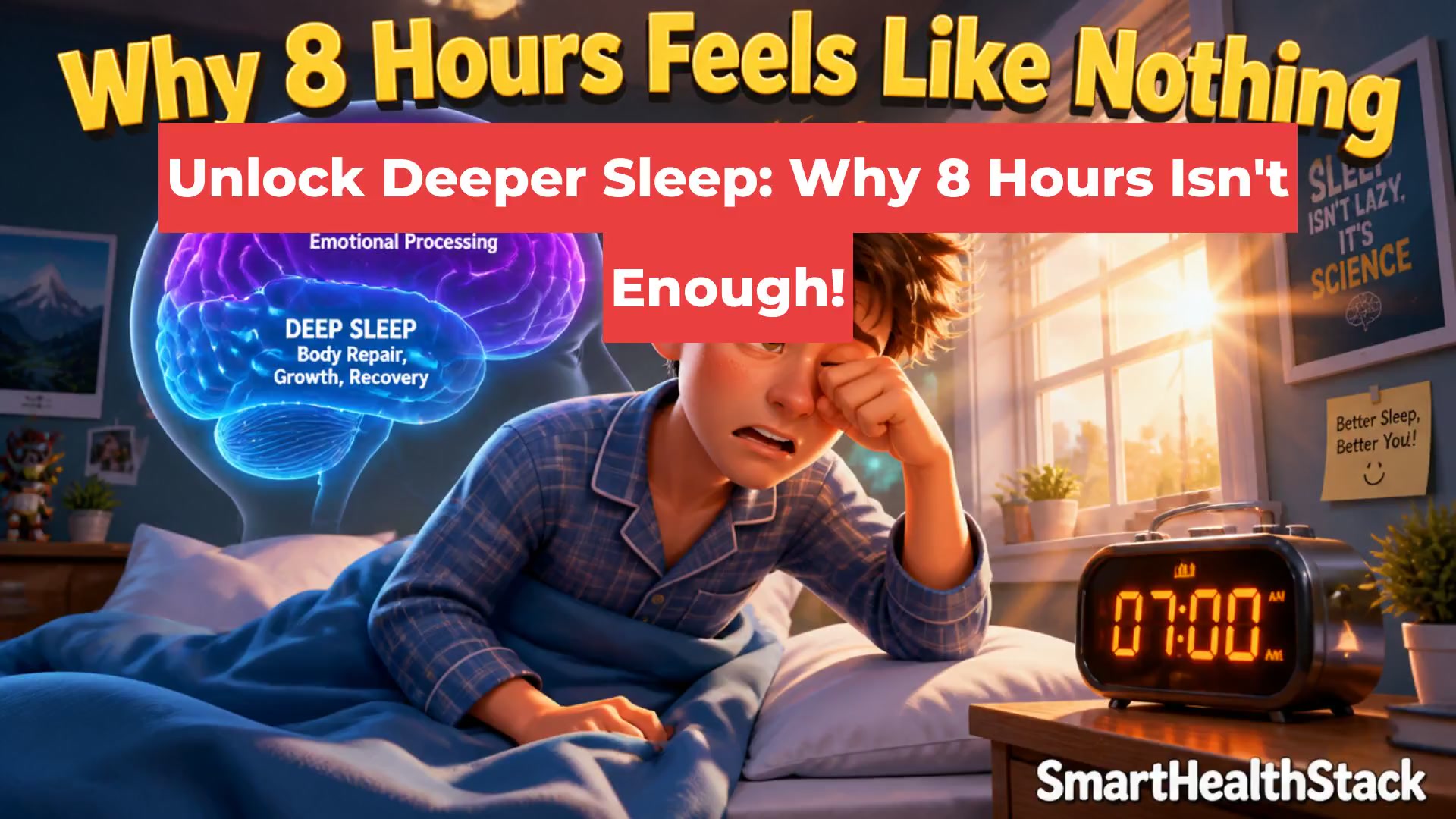 Unlock Deeper Sleep: Why 8 Hours Isn't Enough!