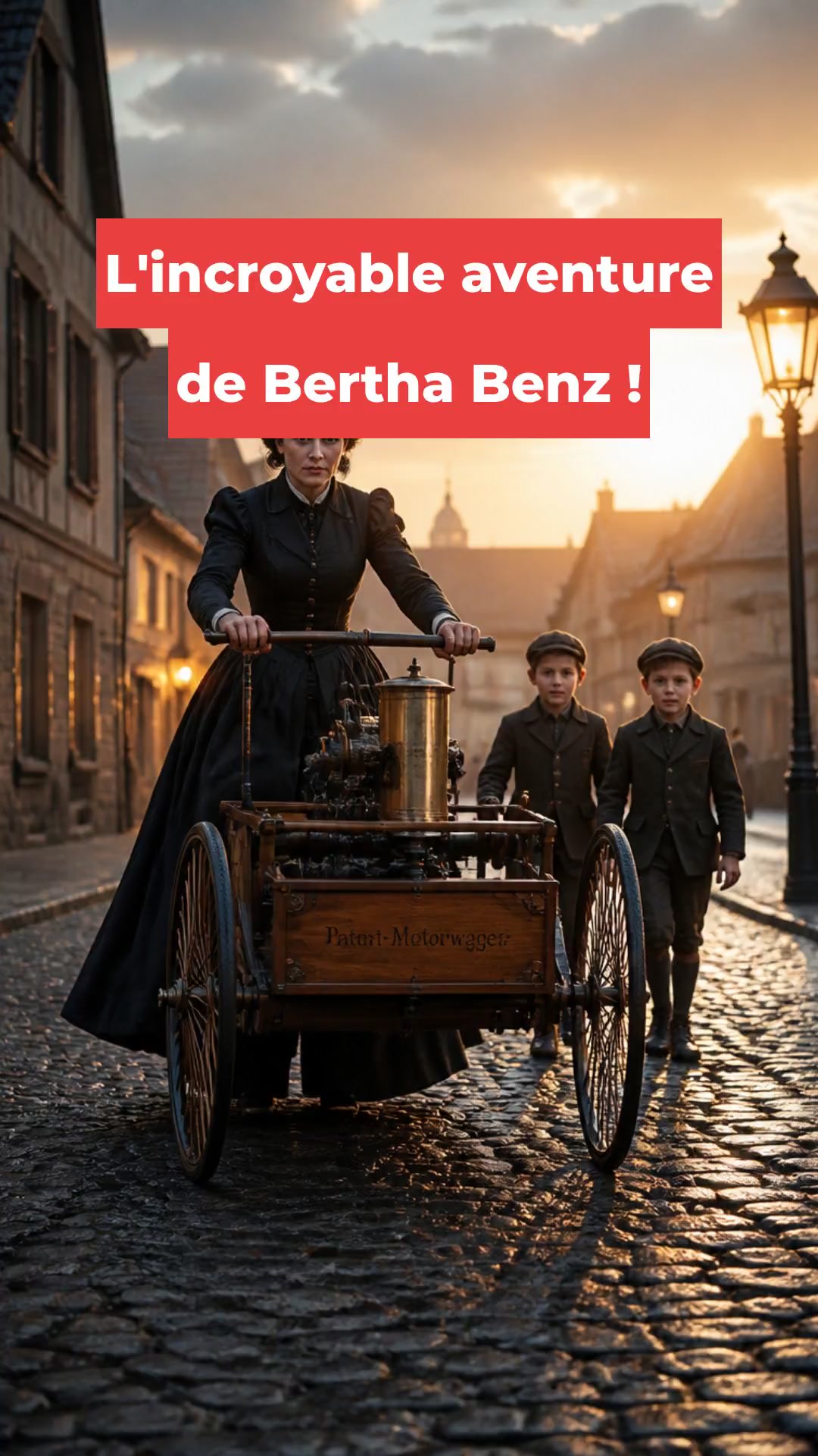 L'incroyable aventure de Bertha Benz !