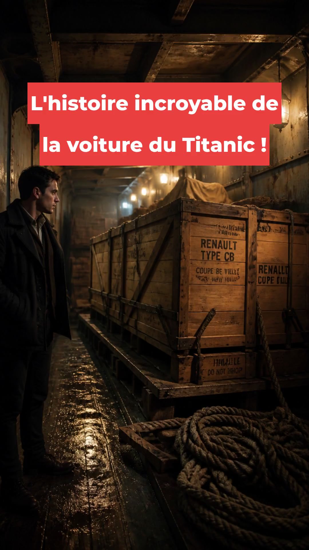 L'histoire incroyable de la voiture du Titanic !