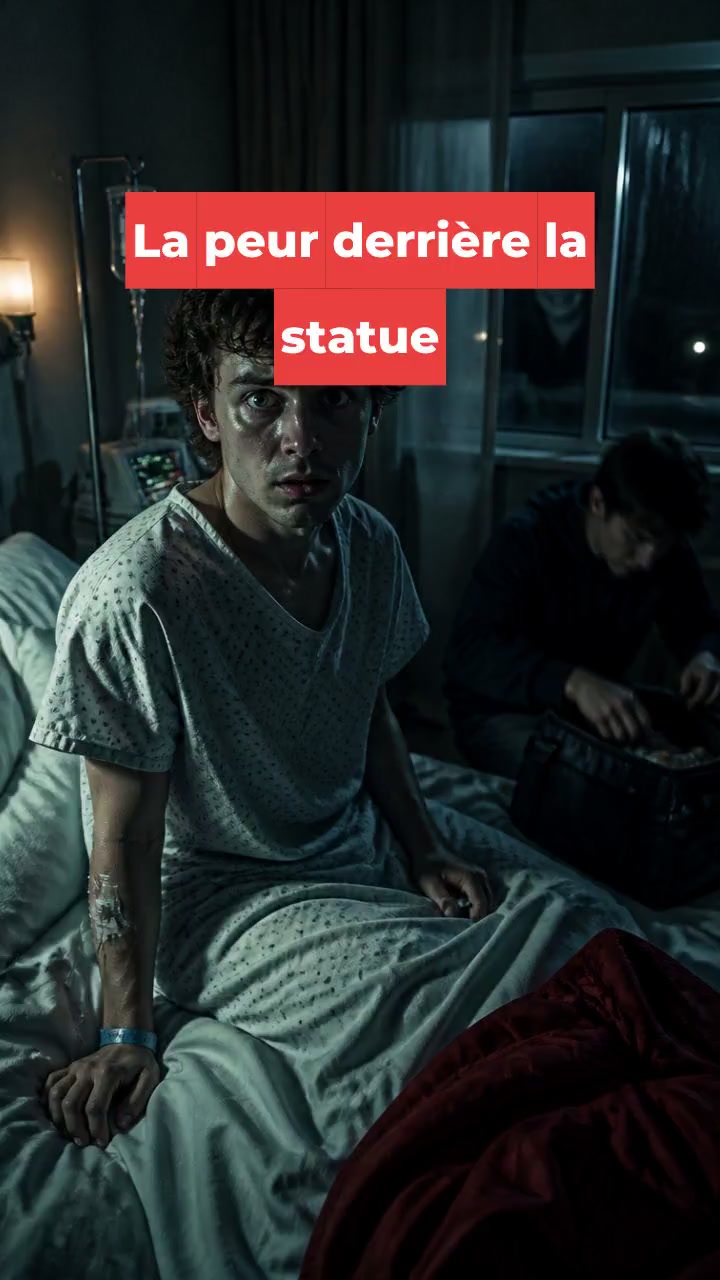 La peur derrière la statue
