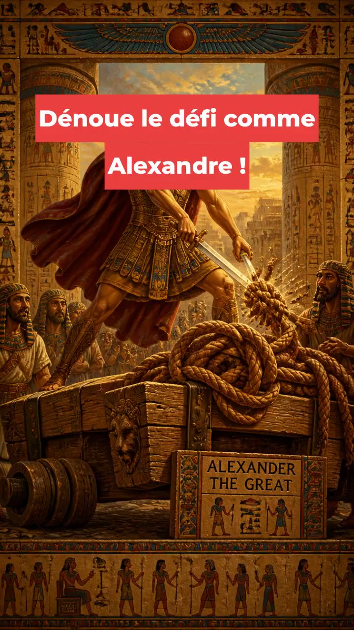 Dénoue le défi comme Alexandre !