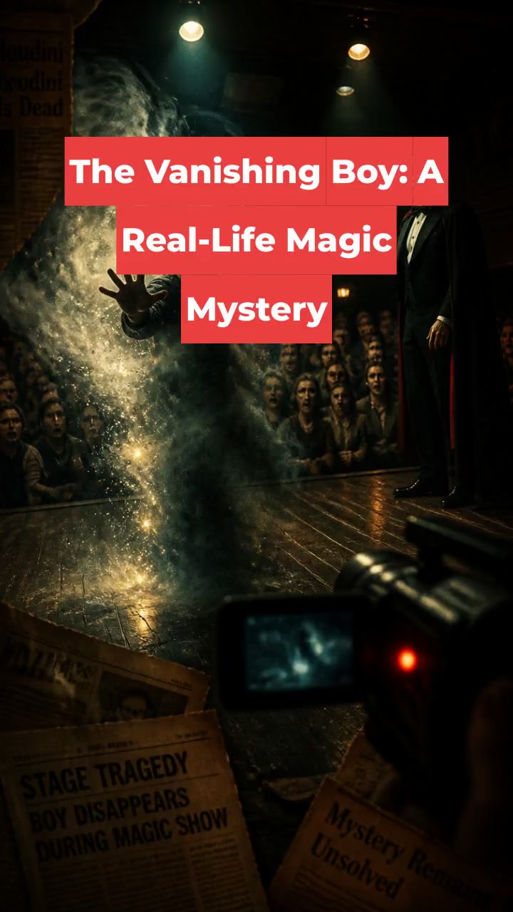 The Vanishing Boy: A Real-Life Magic Mystery