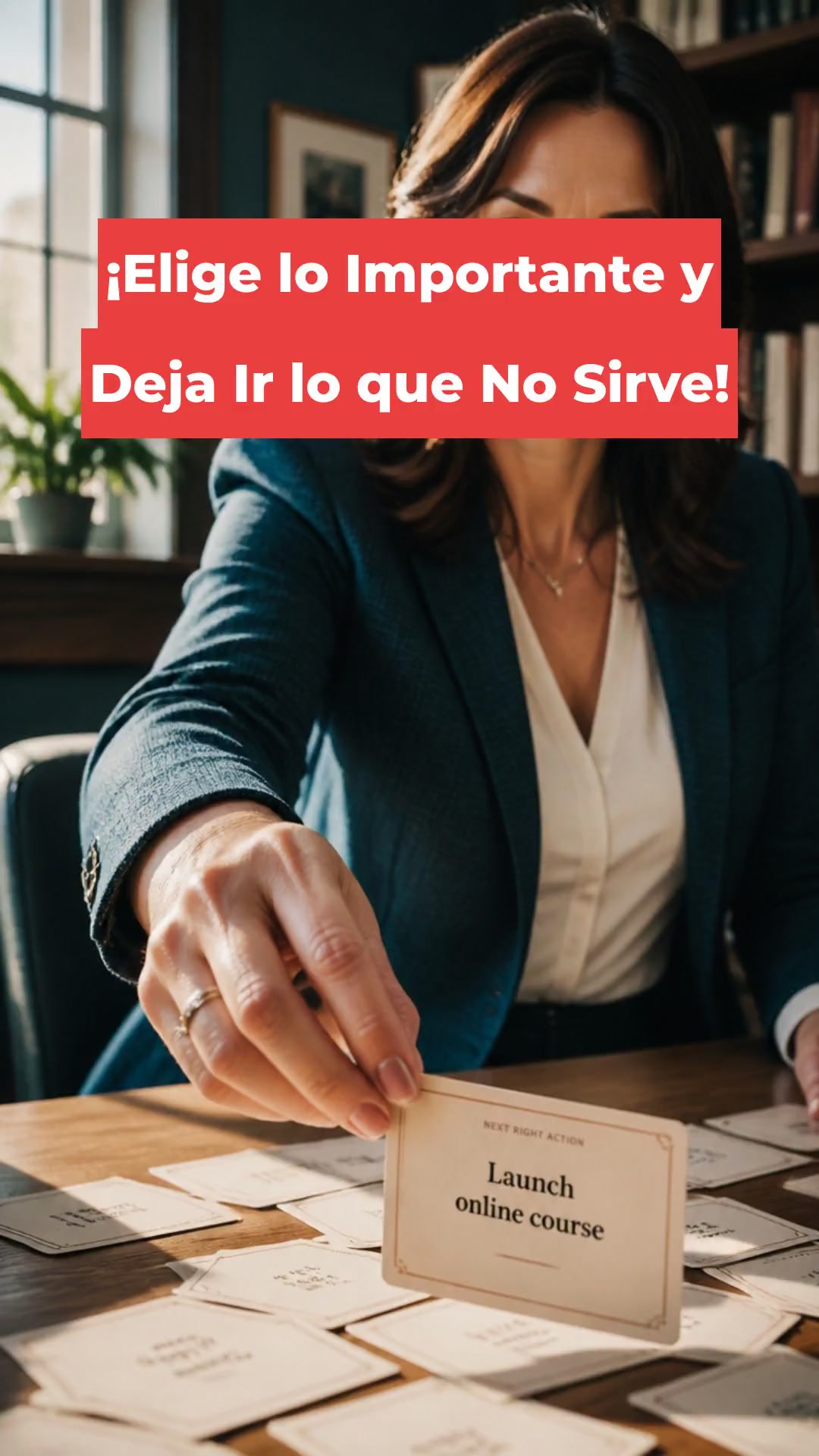¡Elige lo Importante y Deja Ir lo que No Sirve!
