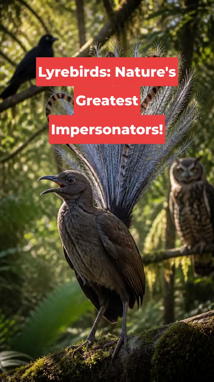 Lyrebirds: Nature's Greatest Impersonators!