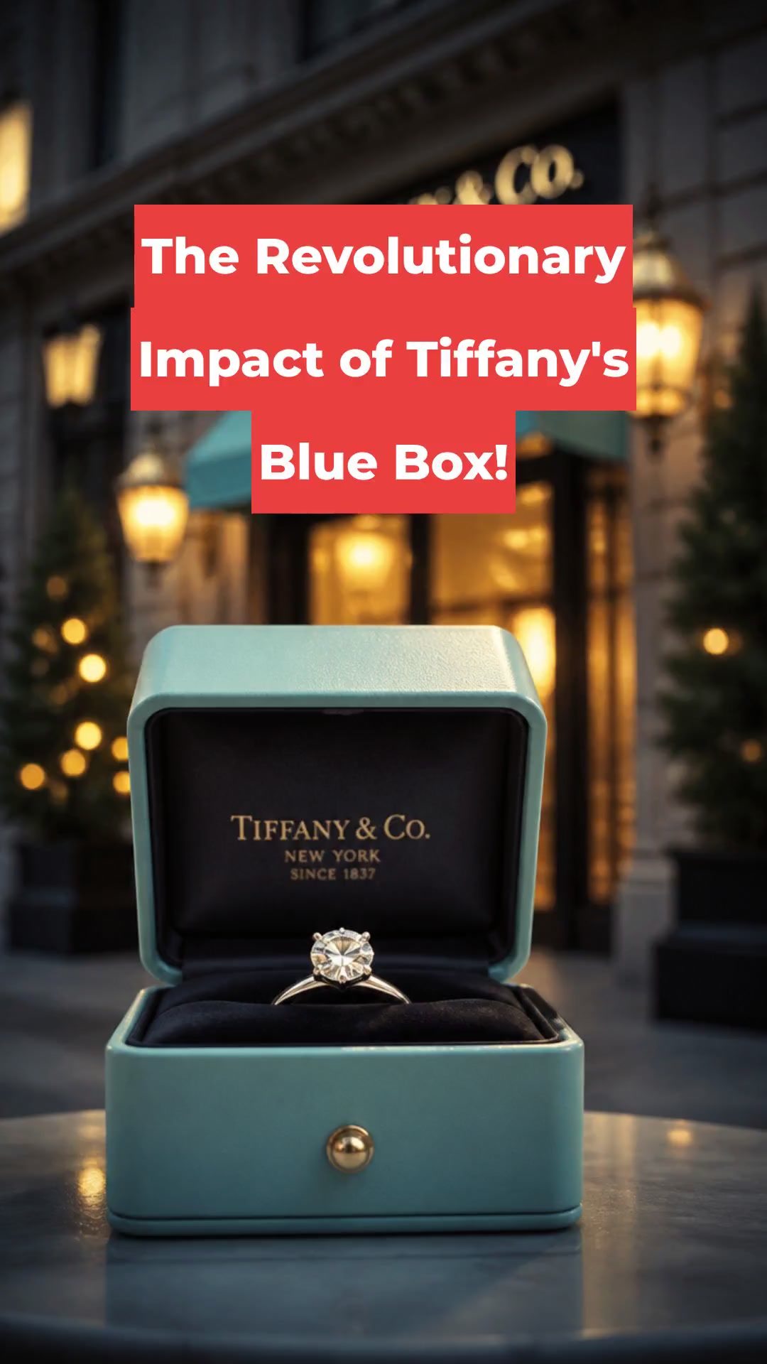 The Revolutionary Impact of Tiffany's Blue Box!