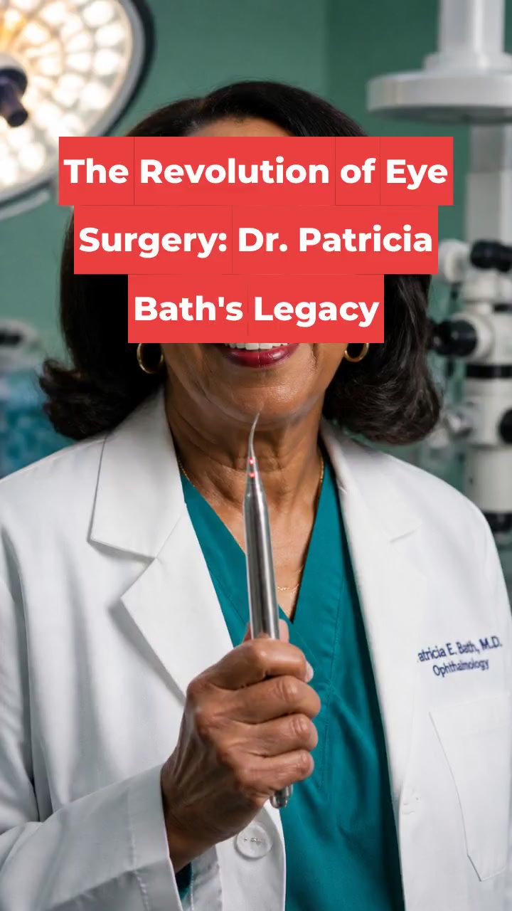 The Revolution of Eye Surgery: Dr. Patricia Bath's Legacy