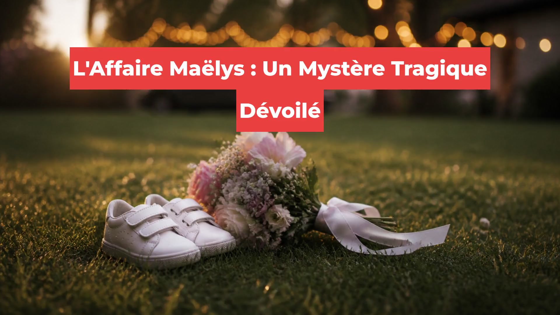 L'Affaire Maëlys : Un Mystère Tragique Dévoilé