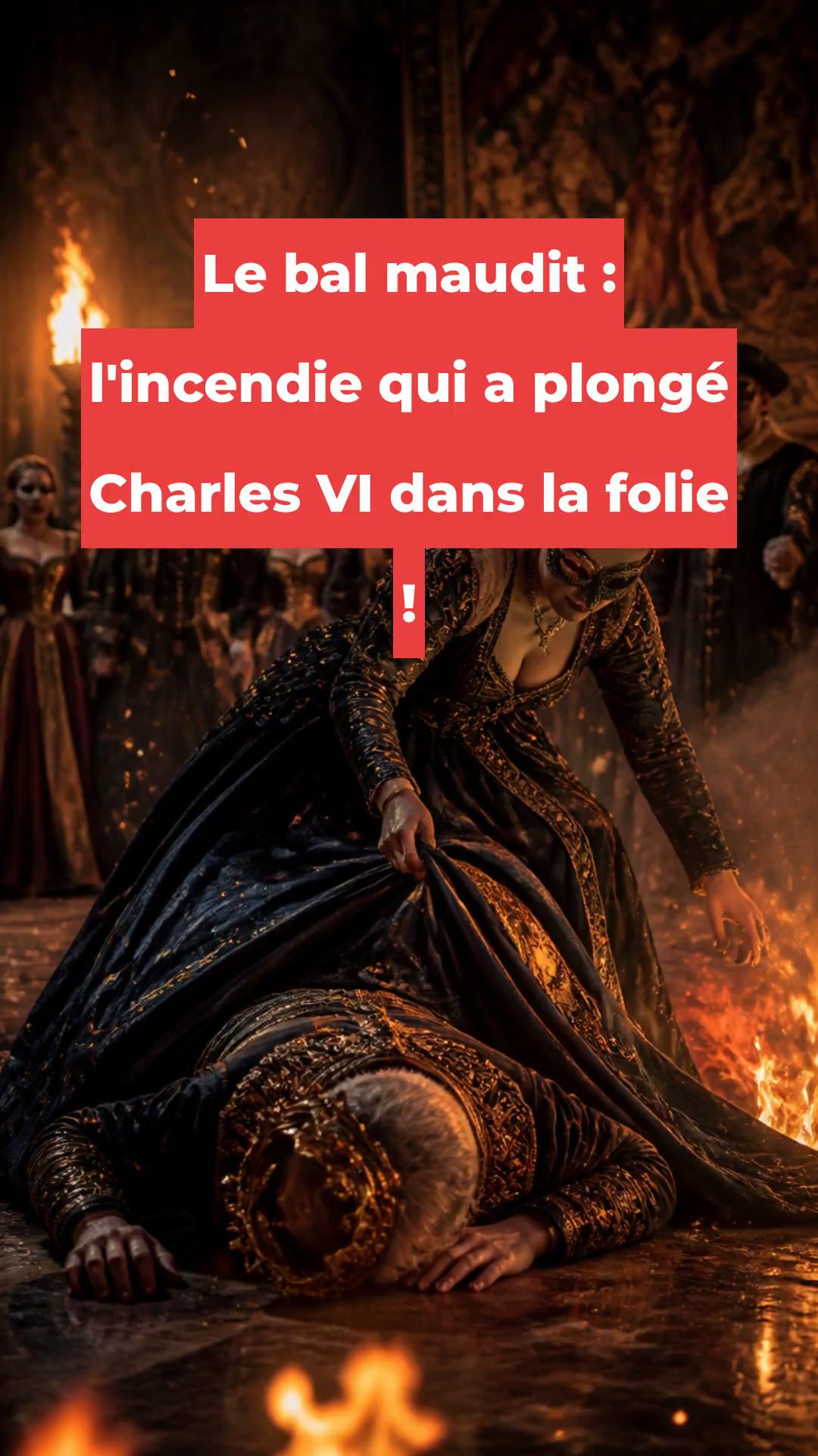 Le bal maudit : l'incendie qui a plongé Charles VI dans la folie !