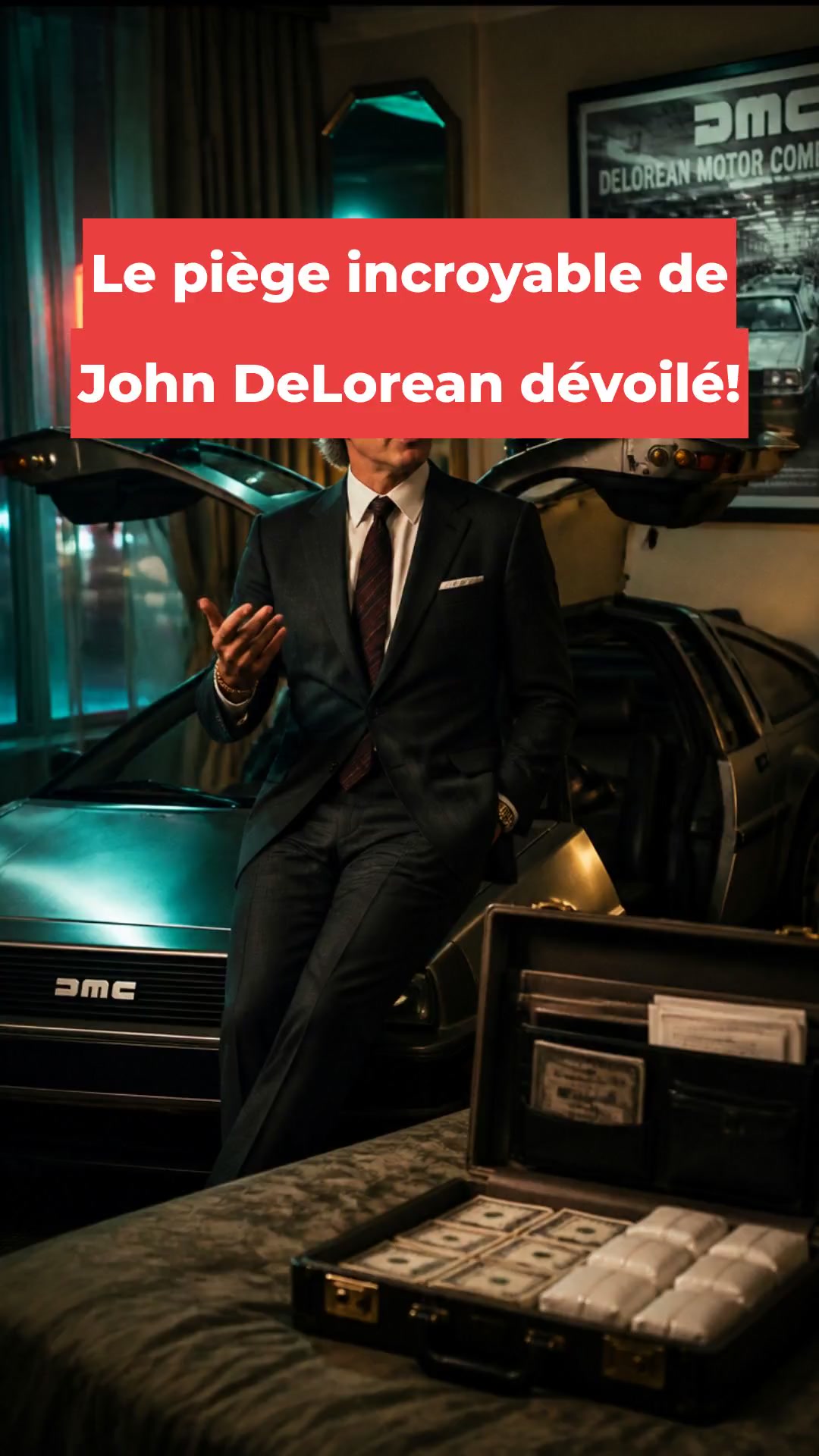 Le piège incroyable de John DeLorean dévoilé!