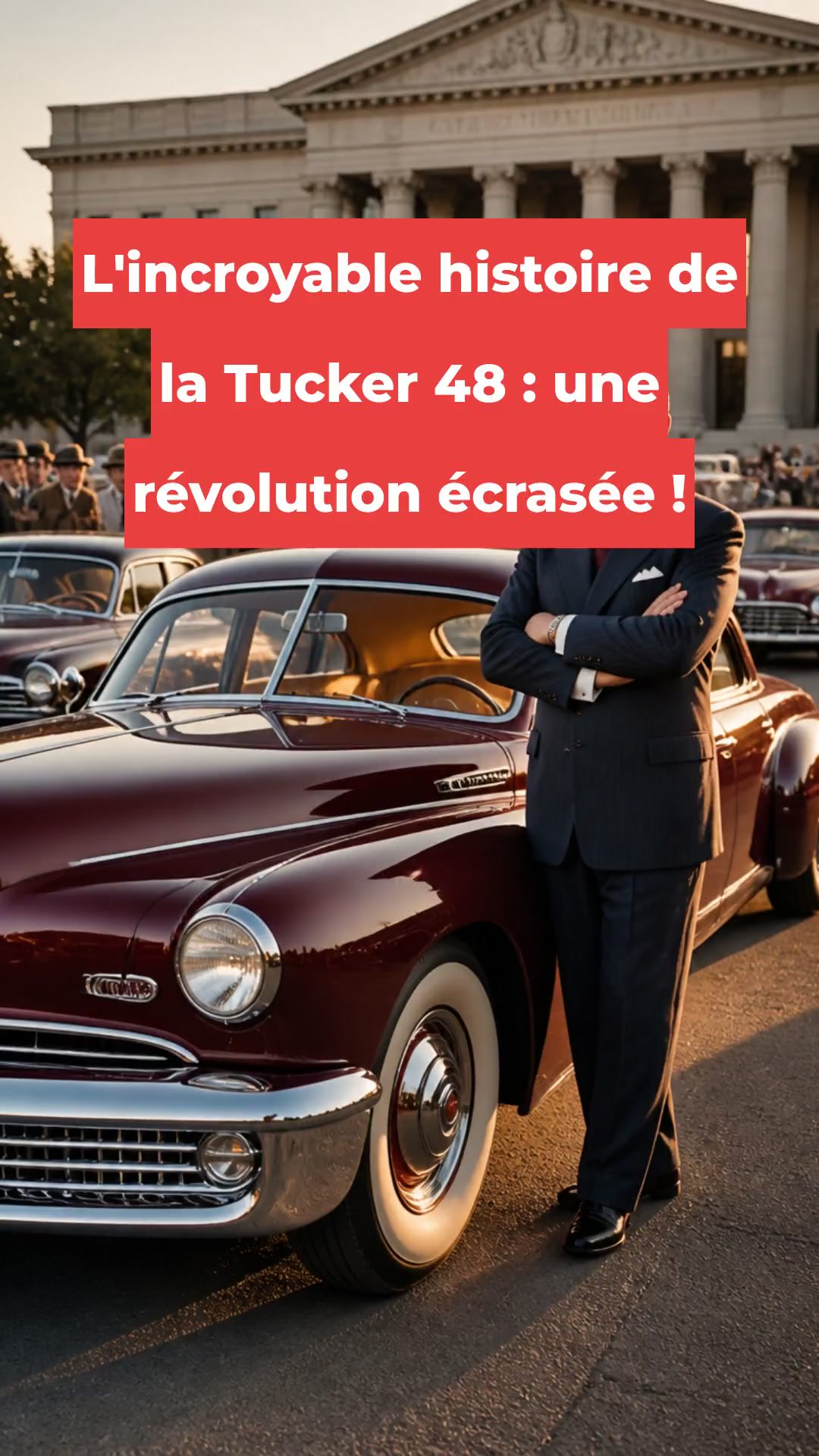 L'incroyable histoire de la Tucker 48 : une révolution écrasée !