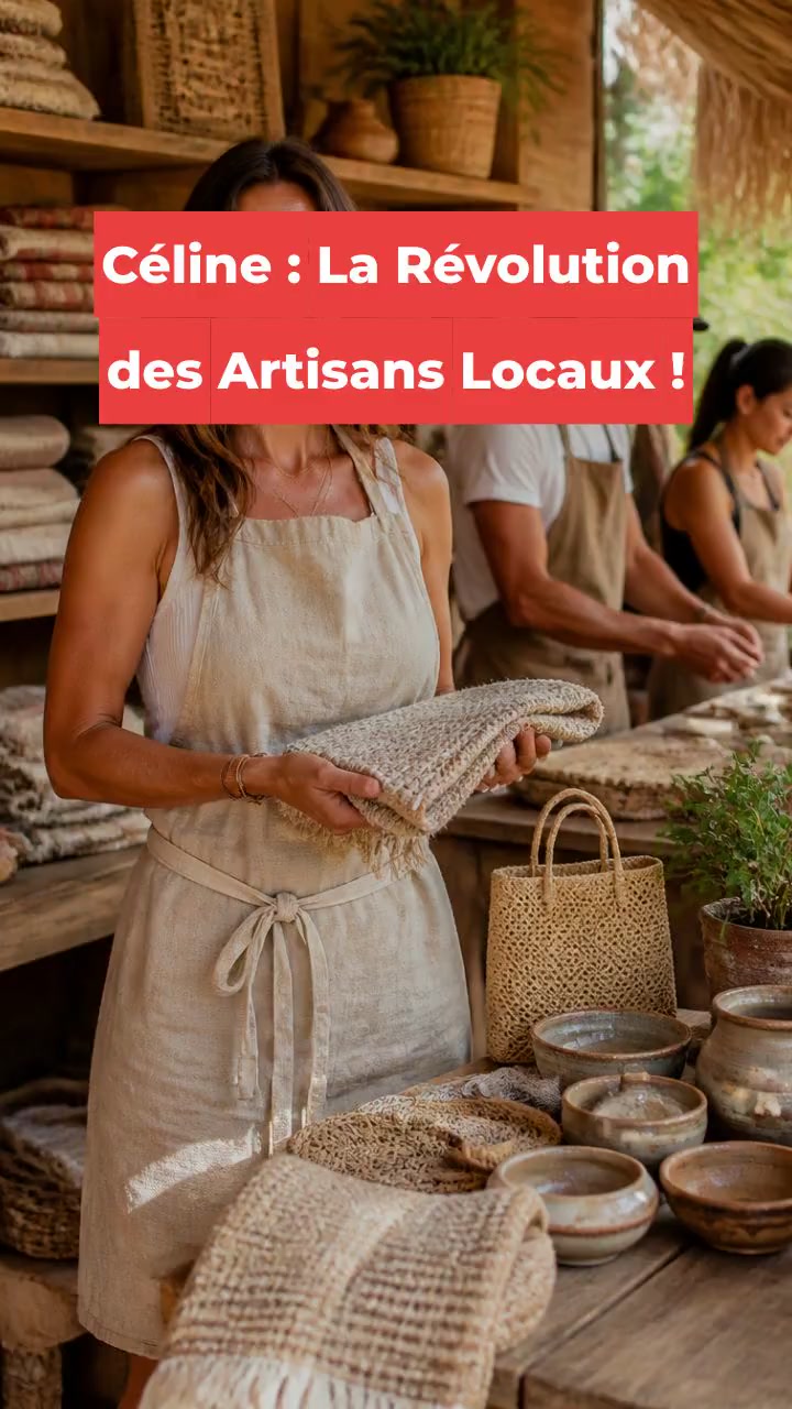 Céline : La Révolution des Artisans Locaux !