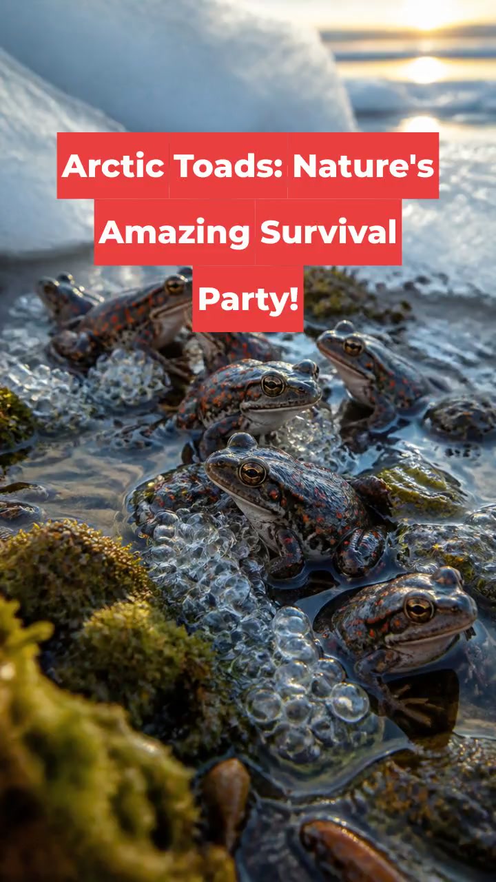 Arctic Toads: Nature's Amazing Survival Party!