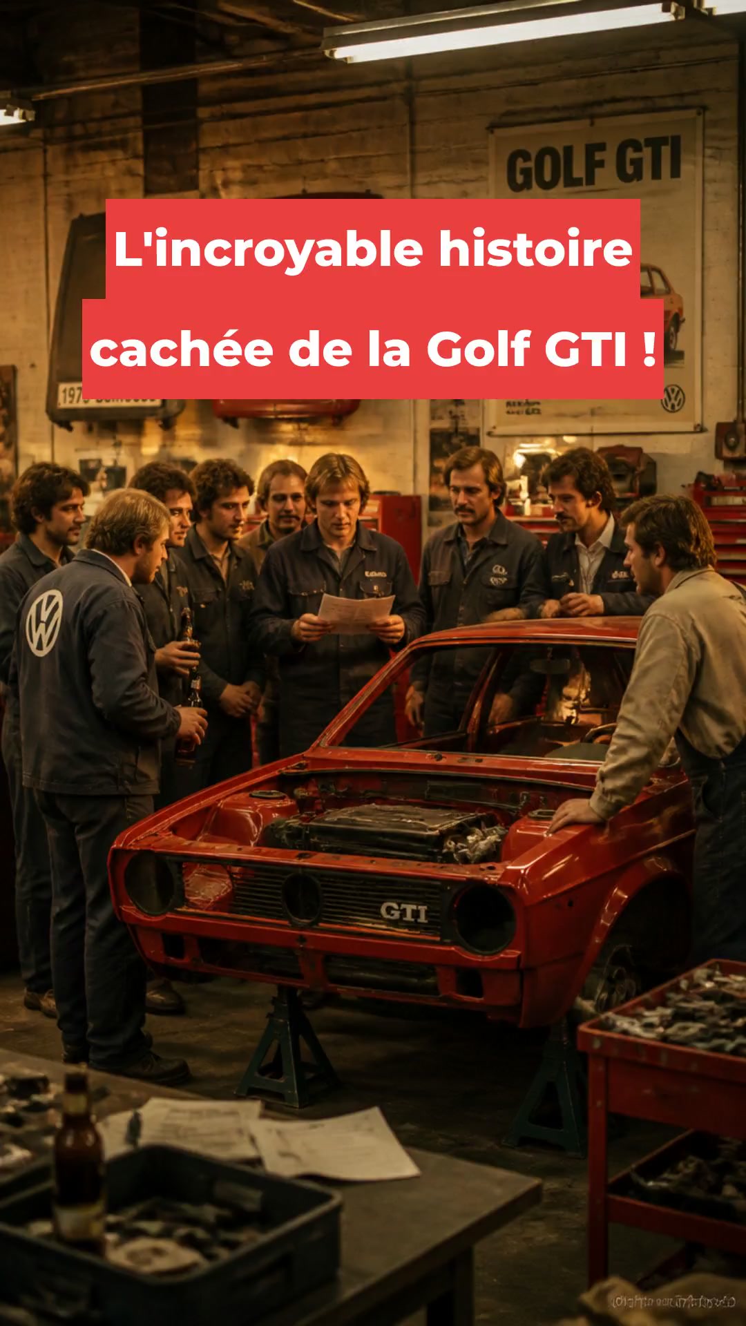 L'incroyable histoire cachée de la Golf GTI !