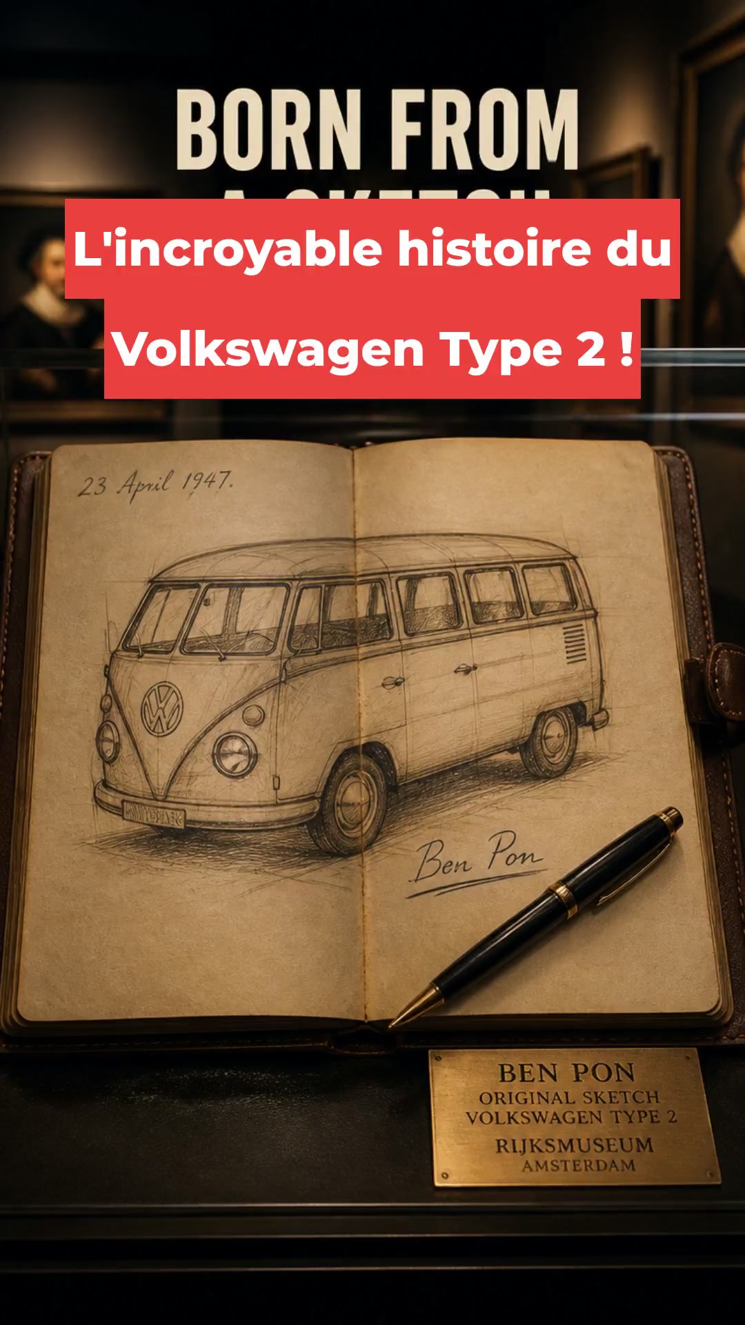 L'incroyable histoire du Volkswagen Type 2 !