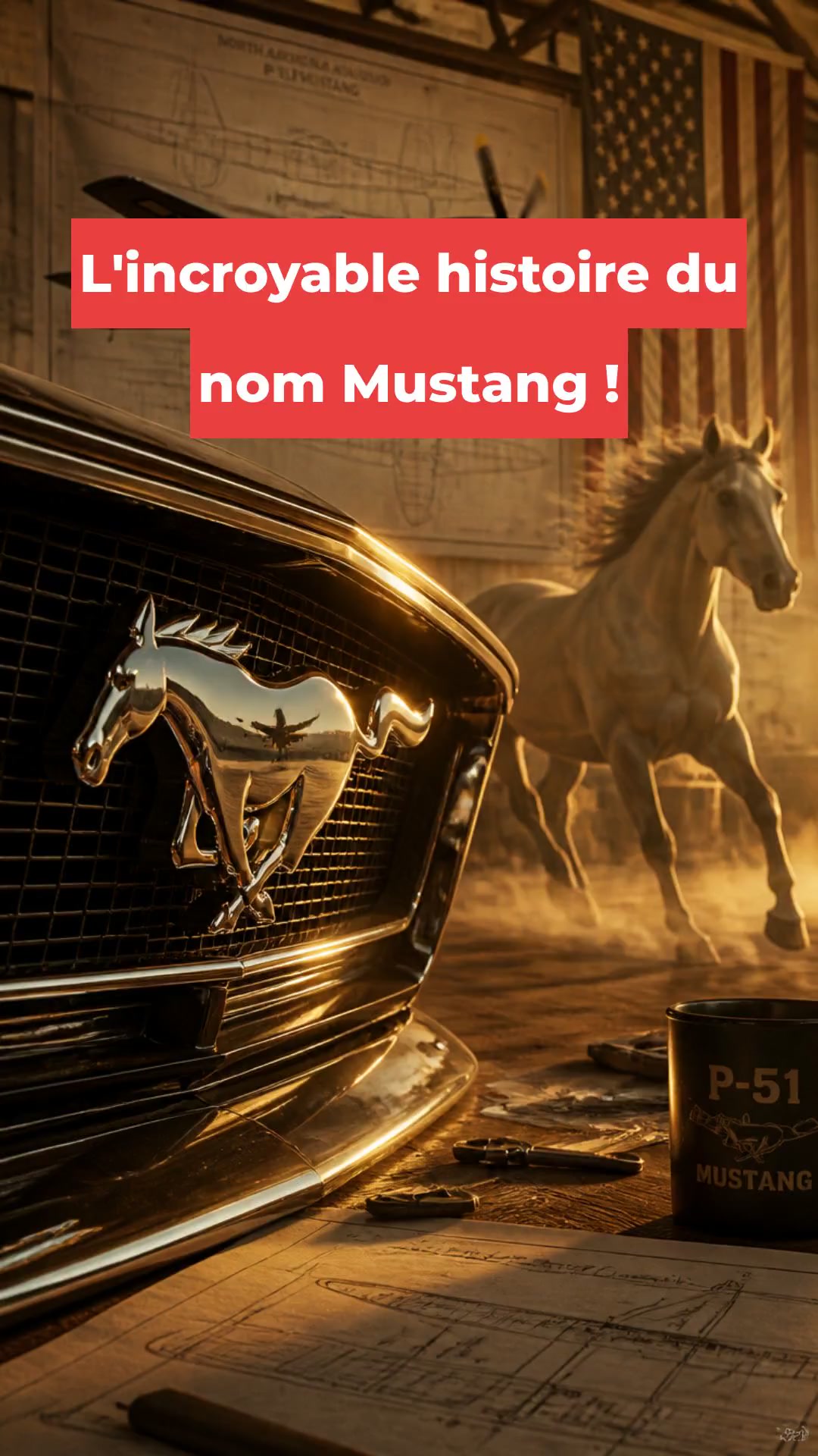 L'incroyable histoire du nom Mustang !