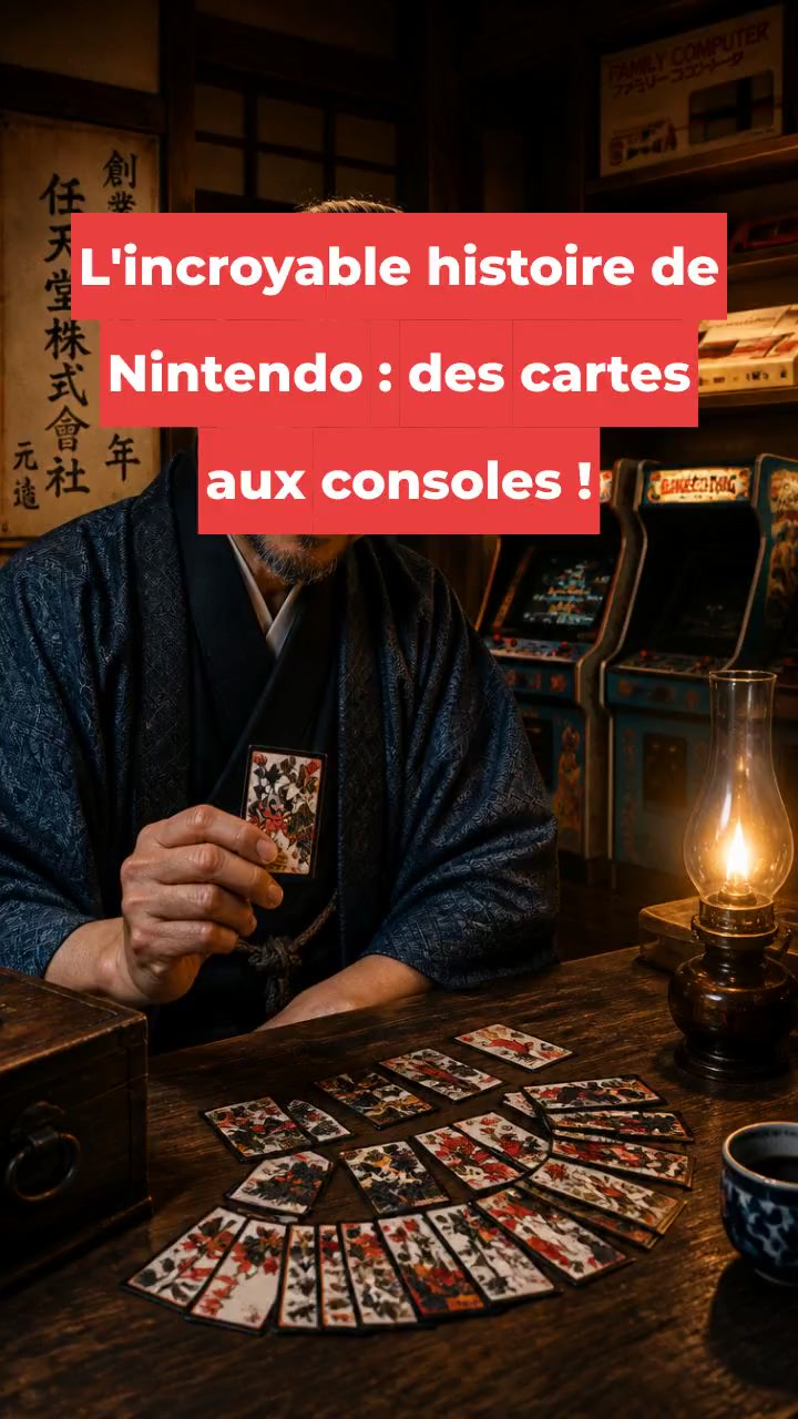 L'incroyable histoire de Nintendo : des cartes aux consoles !