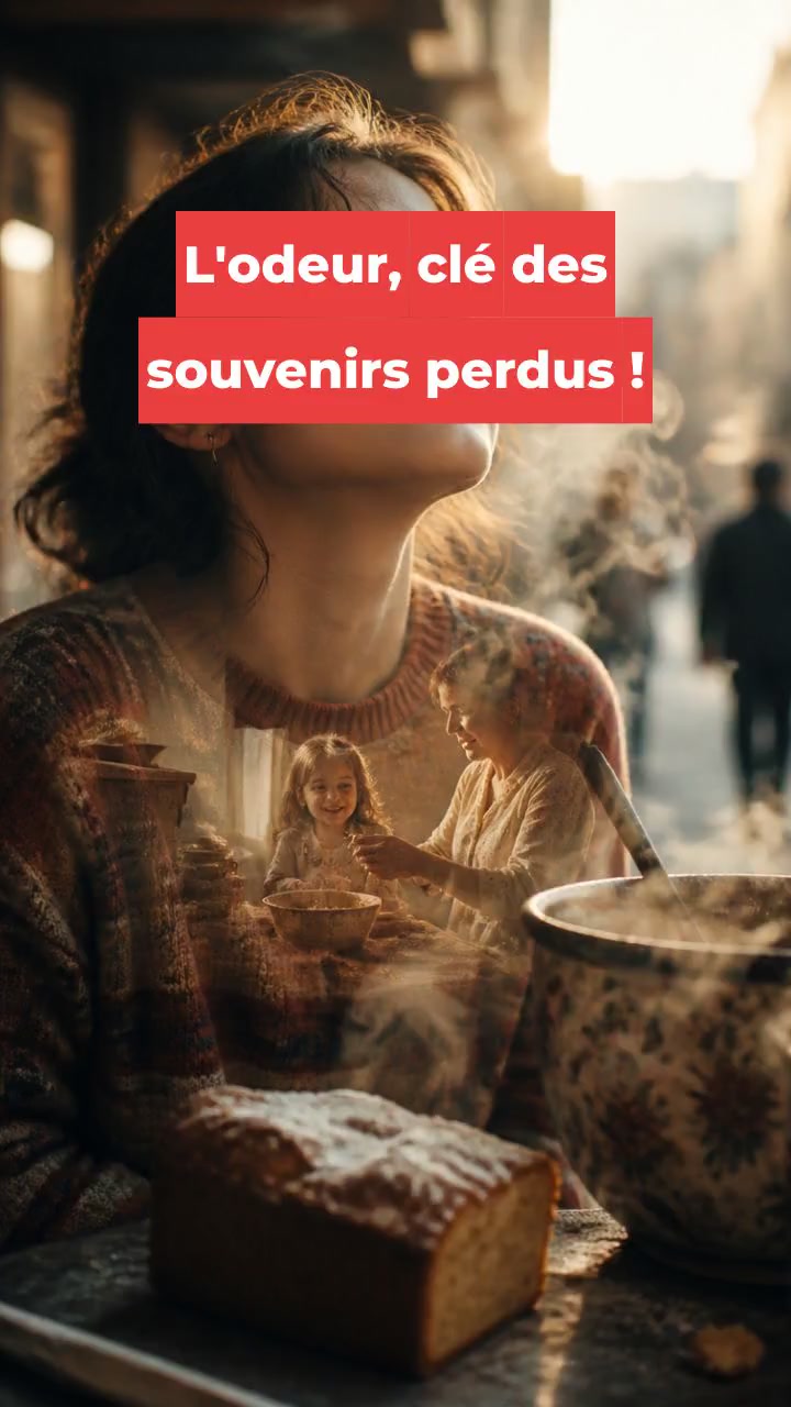 L'odeur, clé des souvenirs perdus !