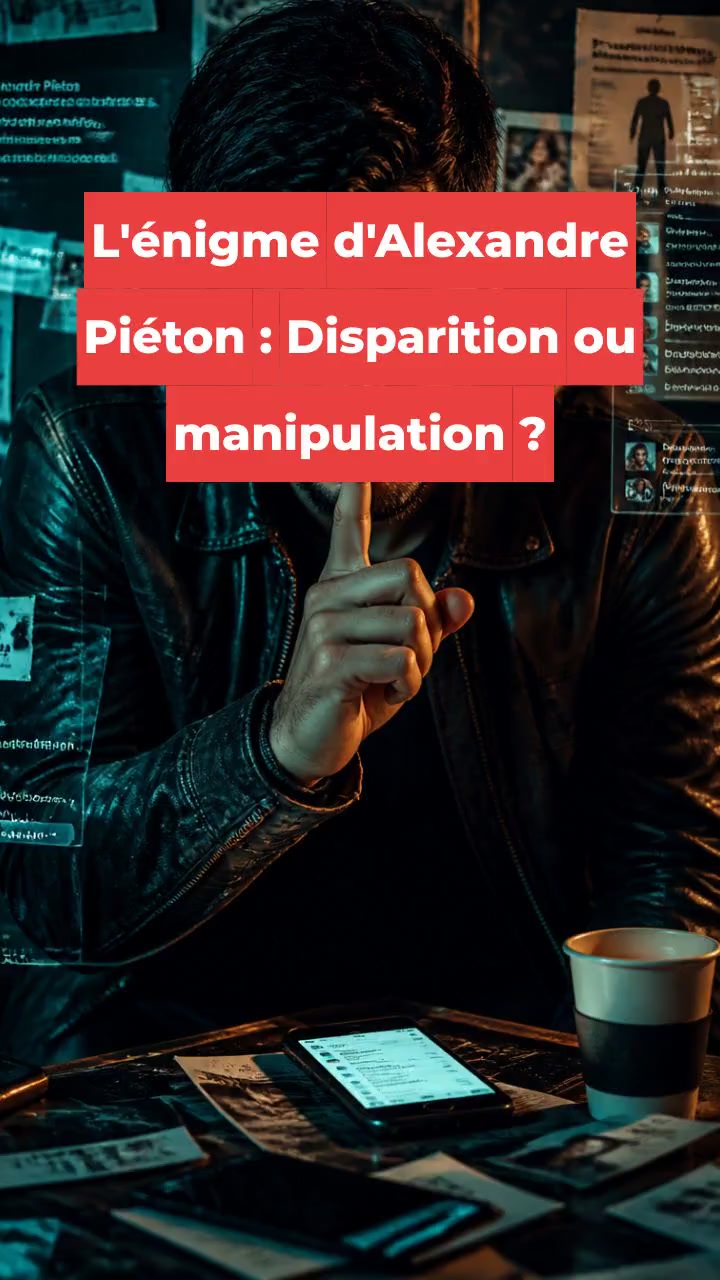 L'énigme d'Alexandre Piéton : Disparition ou manipulation ?