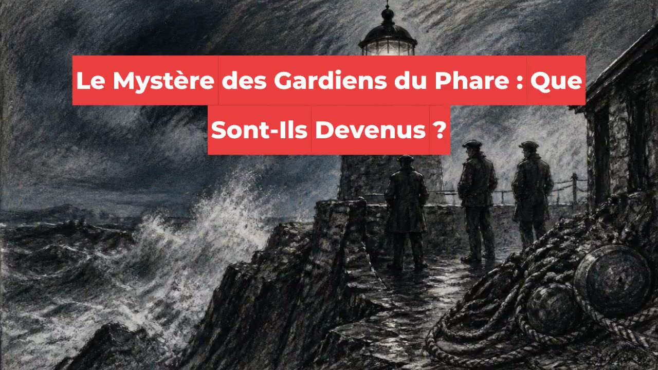 Le Mystère des Gardiens du Phare : Que Sont-Ils Devenus ?