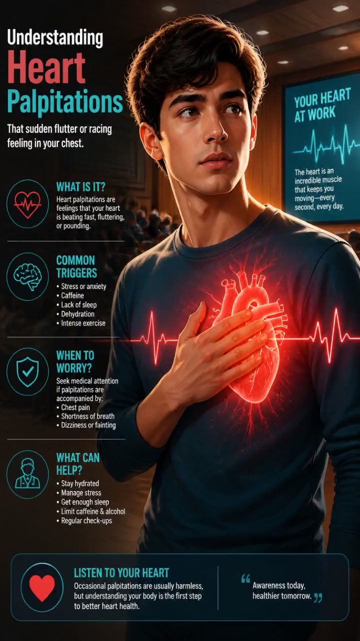 ¿Por qué late tu corazón rápido al estar nervioso?