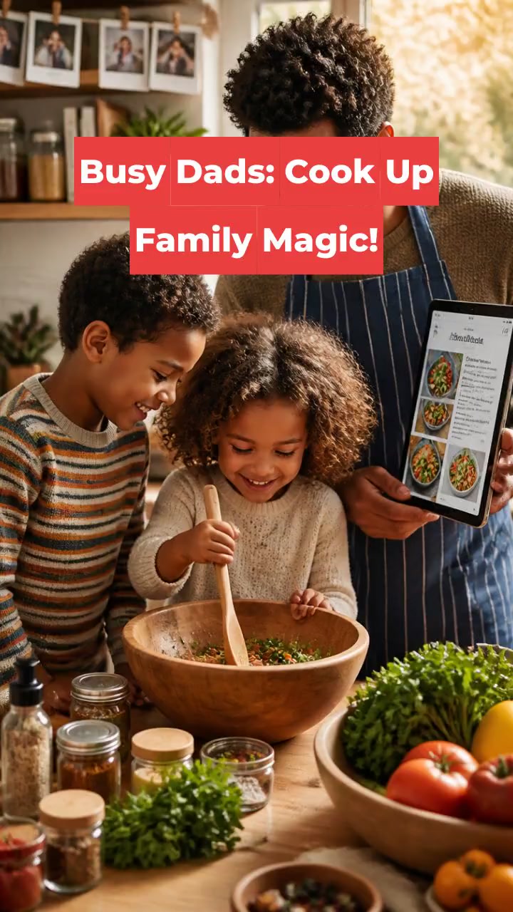 Busy Dads: Cook Up Family Magic!