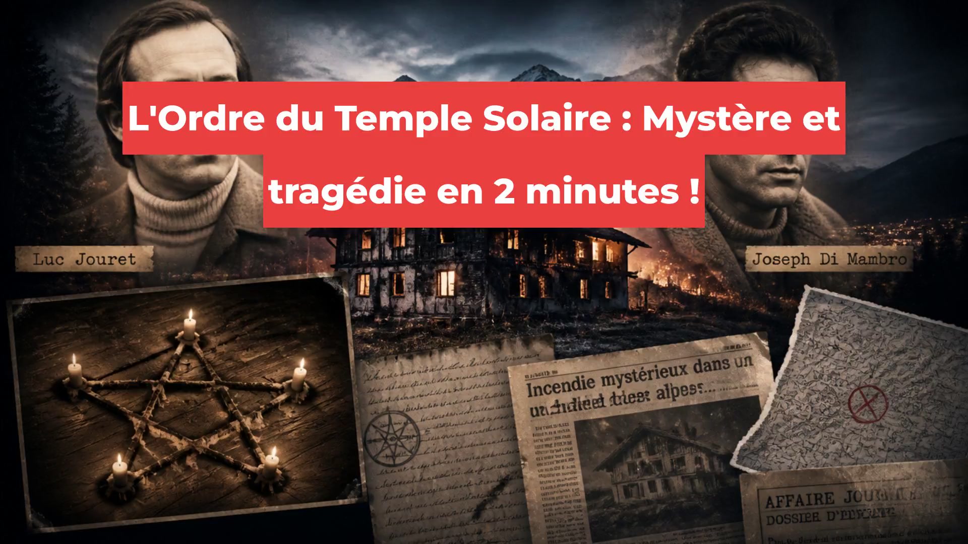 L'Ordre du Temple Solaire : Mystère et tragédie en 2 minutes !