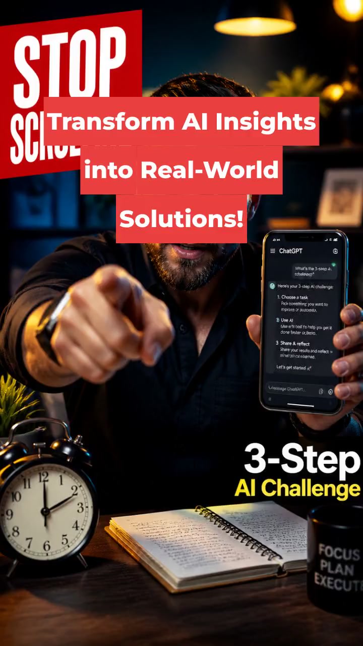 Transform AI Insights into Real-World Solutions!