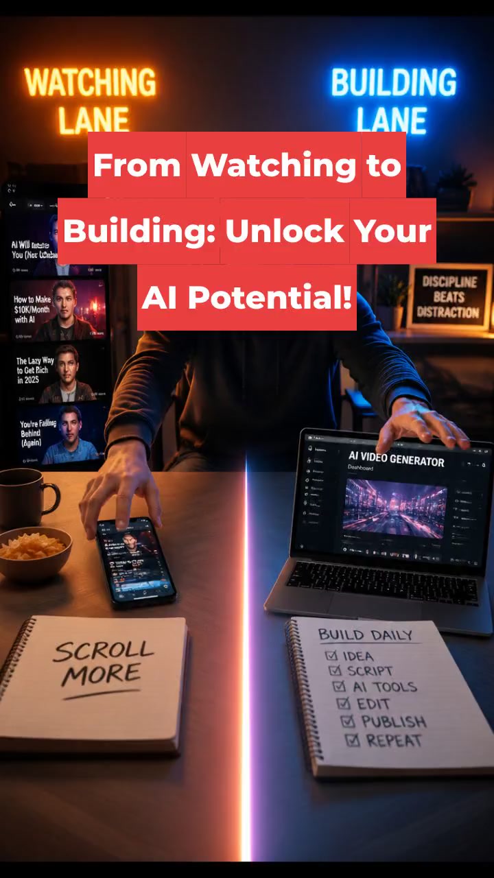 From Watching to Building: Unlock Your AI Potential!