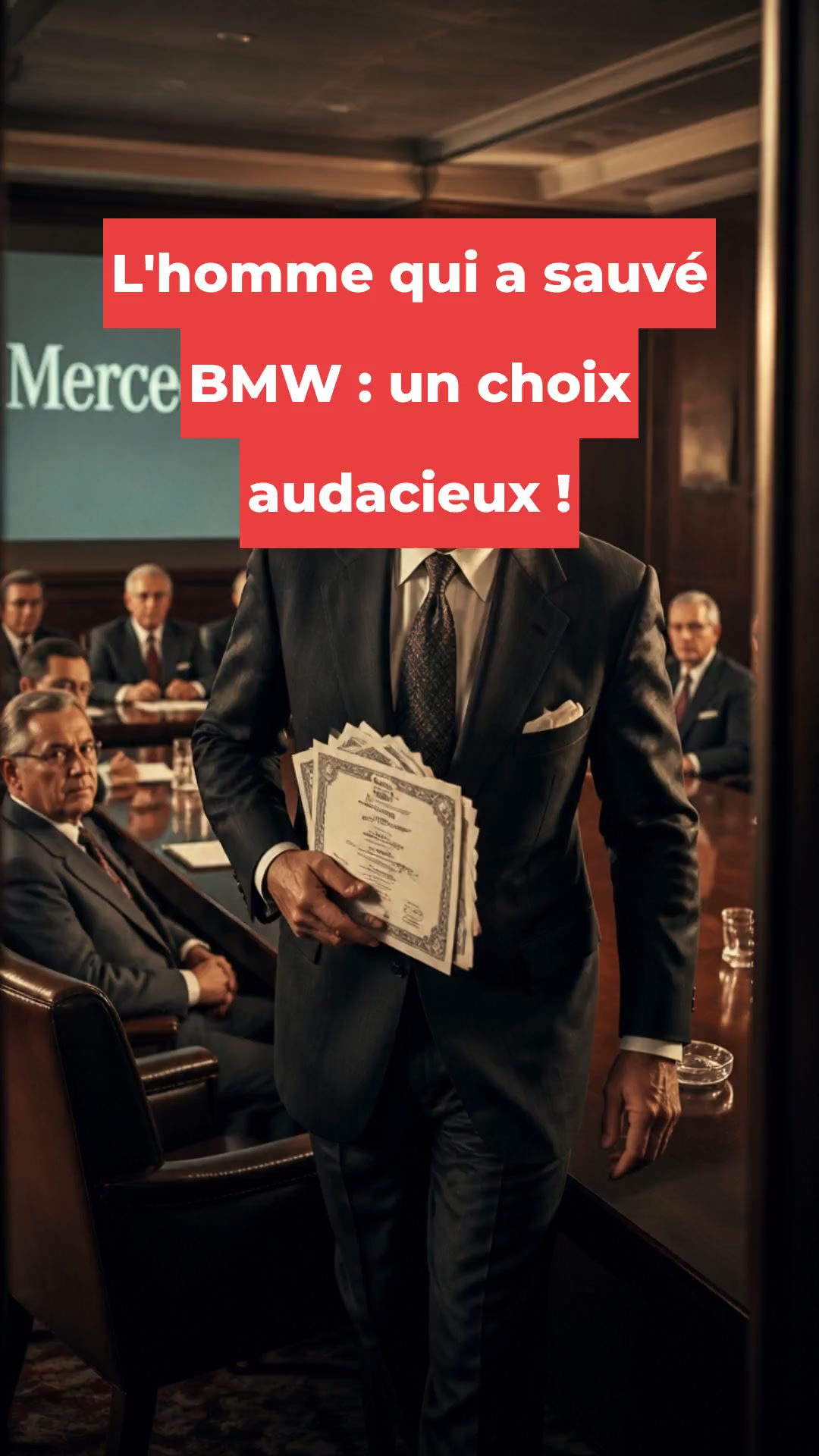 L'homme qui a sauvé BMW : un choix audacieux !