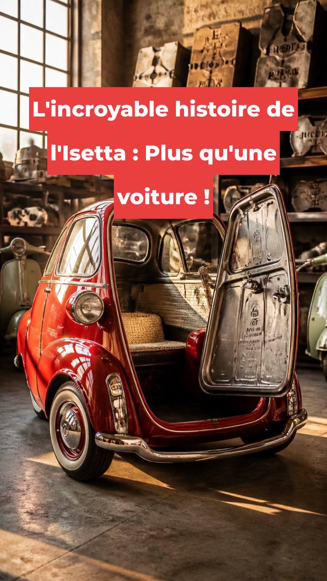 L'incroyable histoire de l'Isetta : Plus qu'une voiture !