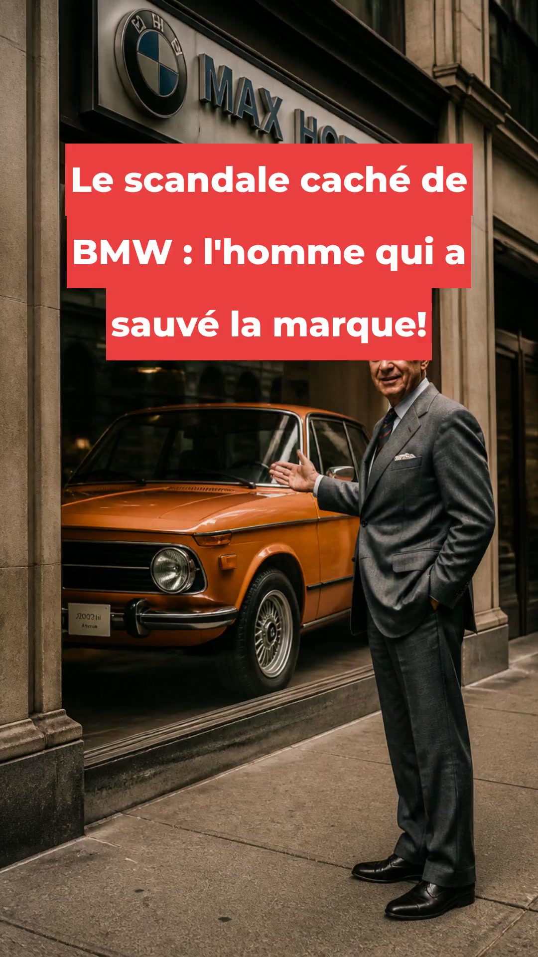 Le scandale caché de BMW : l'homme qui a sauvé la marque!