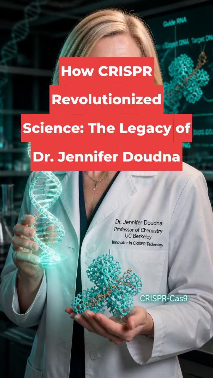 How CRISPR Revolutionized Science: The Legacy of Dr. Jennifer Doudna