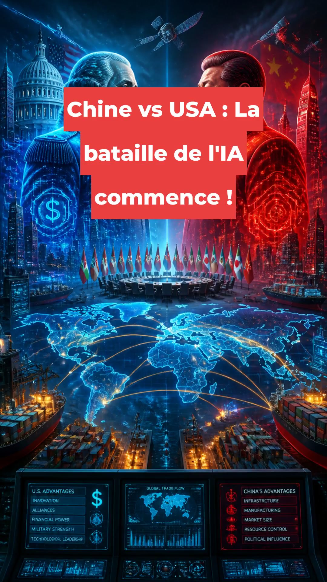 Chine vs USA : La bataille de l'IA commence !
