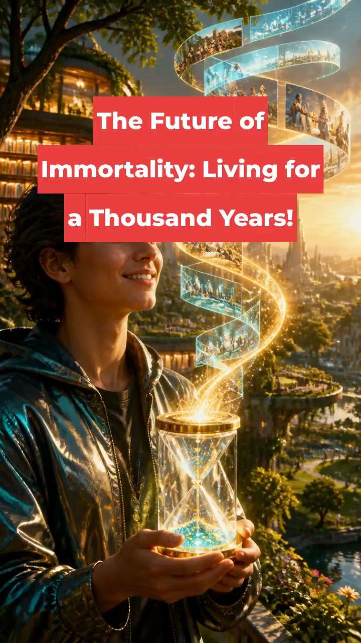 The Future of Immortality: Living for a Thousand Years!