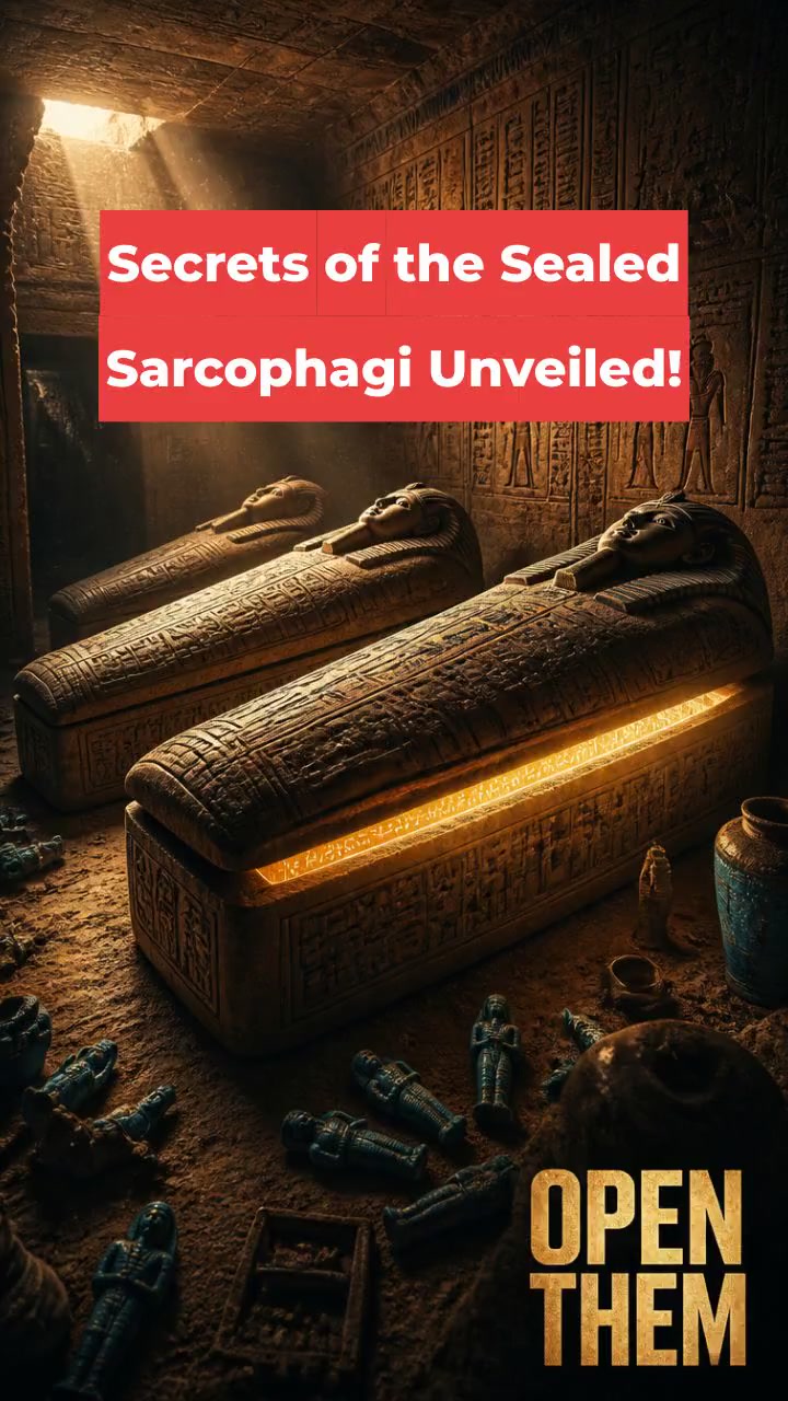 Secrets of the Sealed Sarcophagi Unveiled!