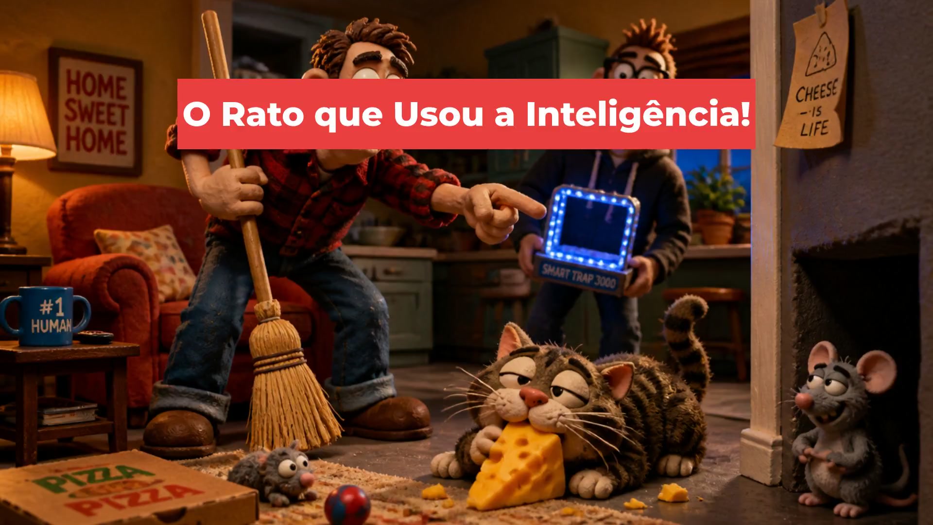 O Rato que Usou a Inteligência!