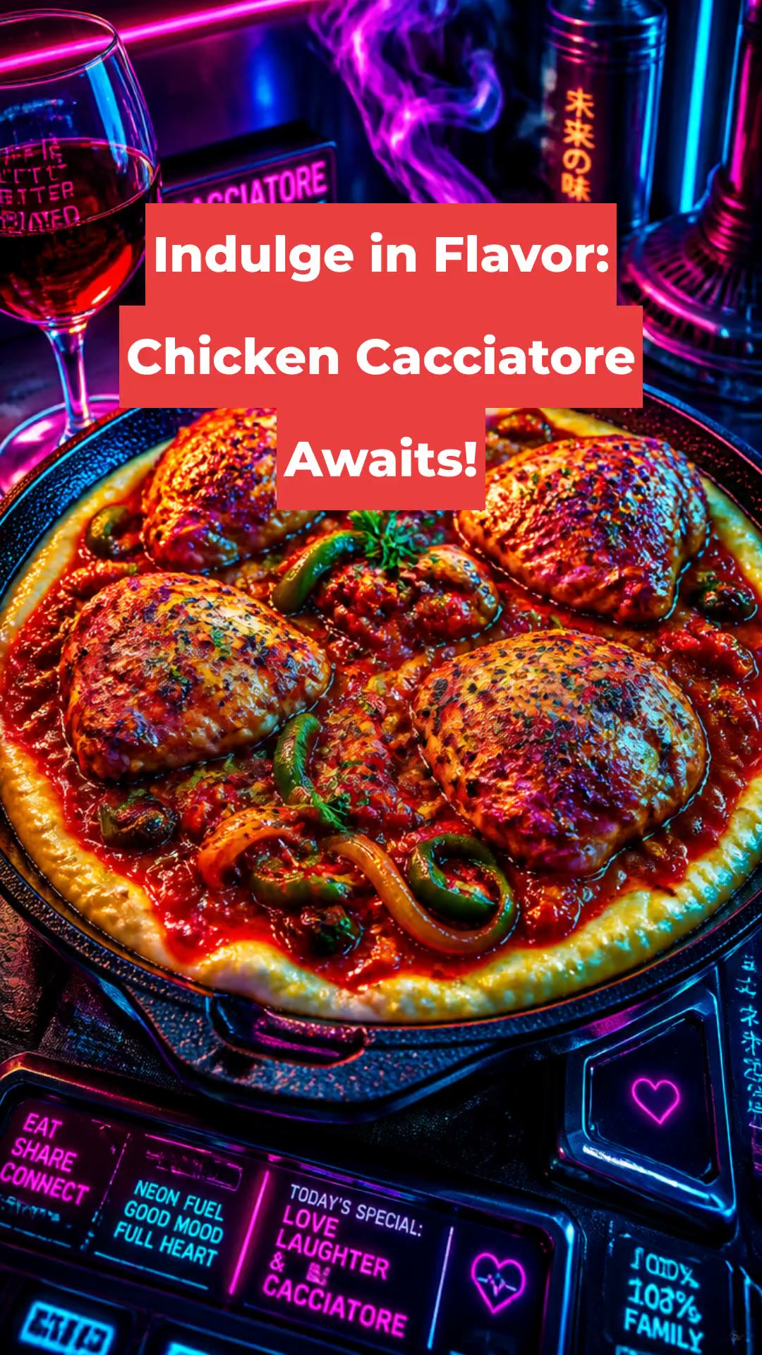 Indulge in Flavor: Chicken Cacciatore Awaits!
